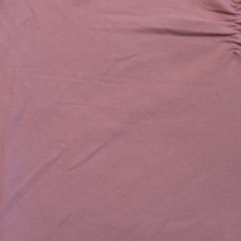 Old Navy Pink Short Sleeve Ribbed Top XXL NWT - Picture 3 of 5